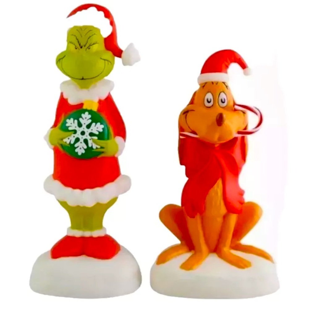 Trim a tree viral Grinch and max blow mold set